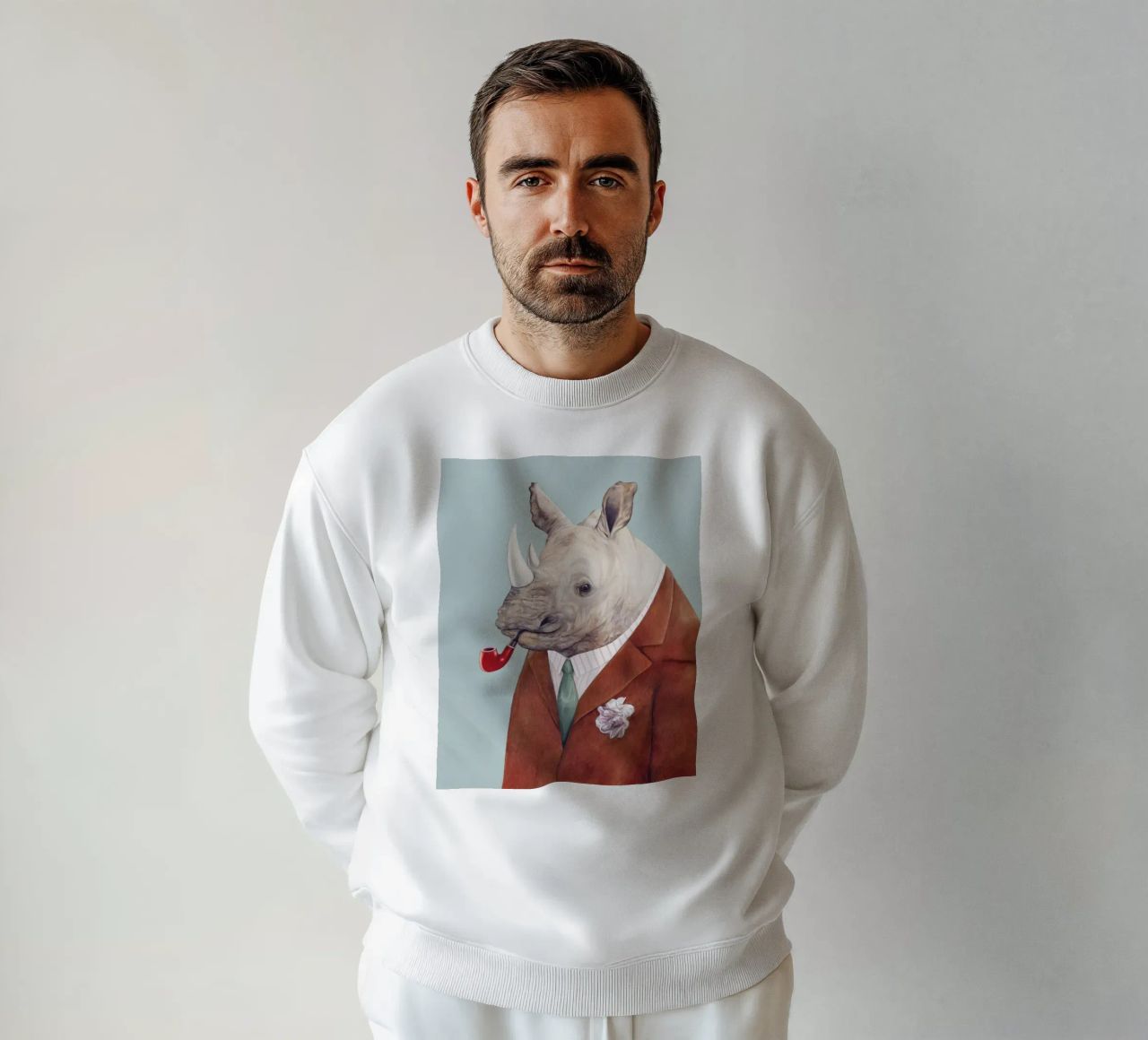 Rinoceronte dappertutto felpa da Animal Crew
