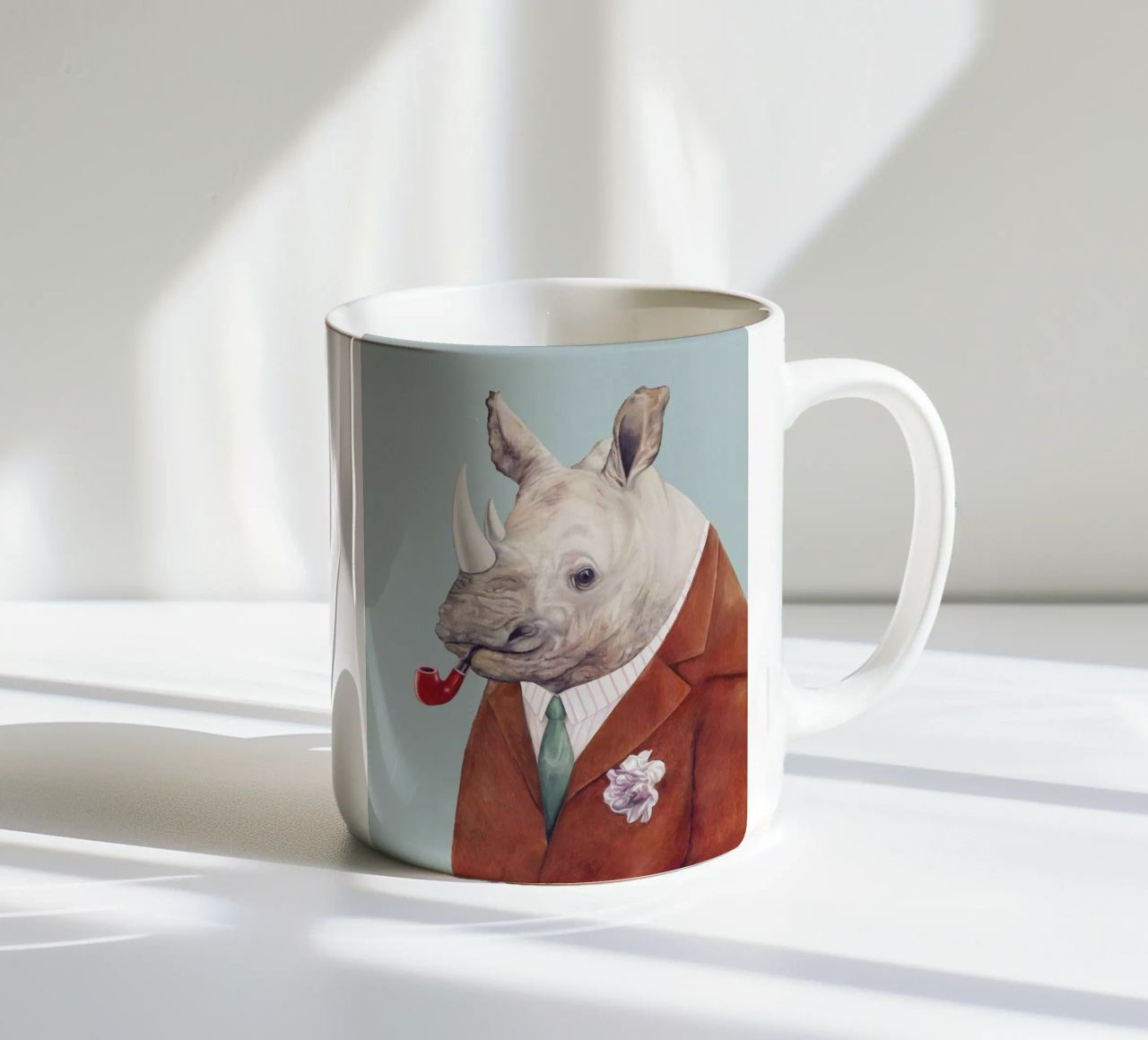 Rinoceronte dappertutto tazza in ceramica da Animal Crew