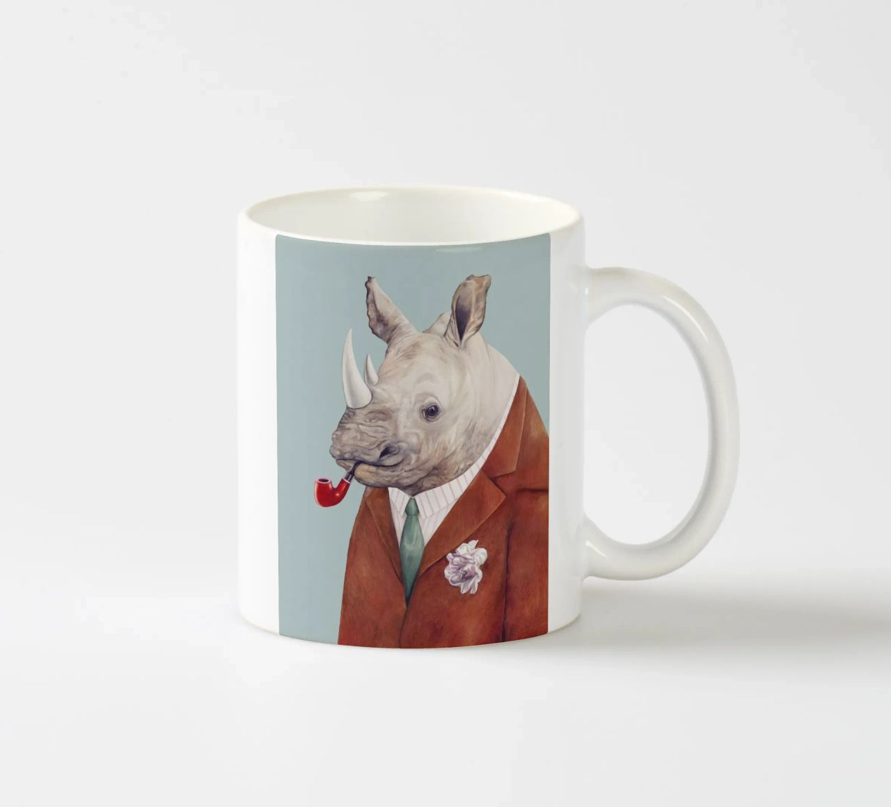 Rinoceronte dappertutto tazza in ceramica da Animal Crew