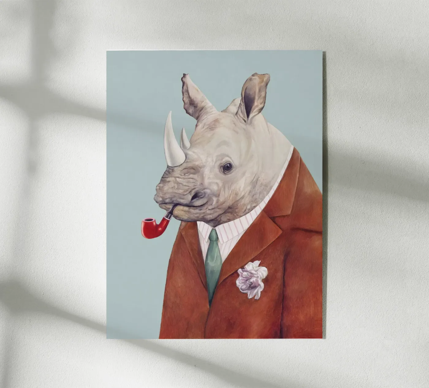 Dapper Rhino plexiglass da Animal Crew