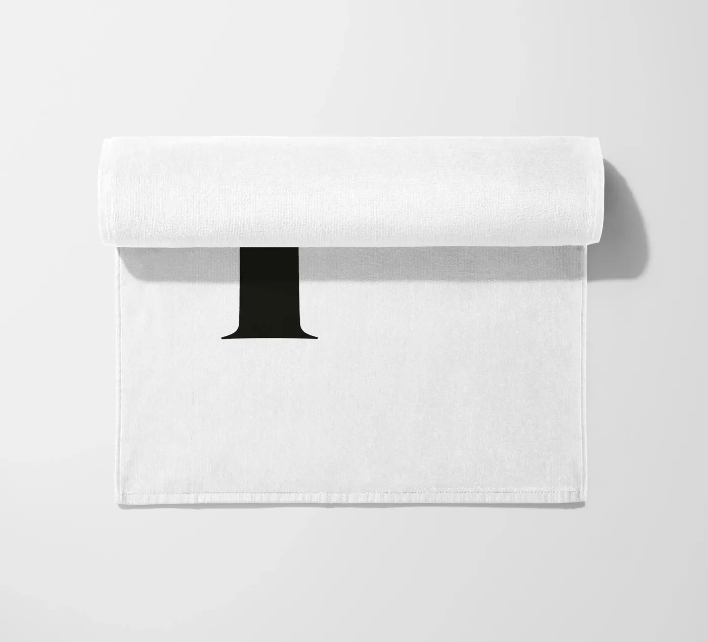 Lettera P telo mare da Katja Stehle Design