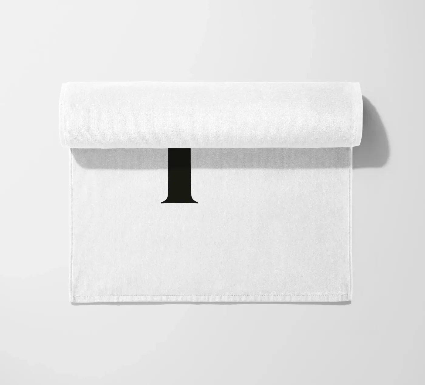 Lettera P telo mare da Katja Stehle Design