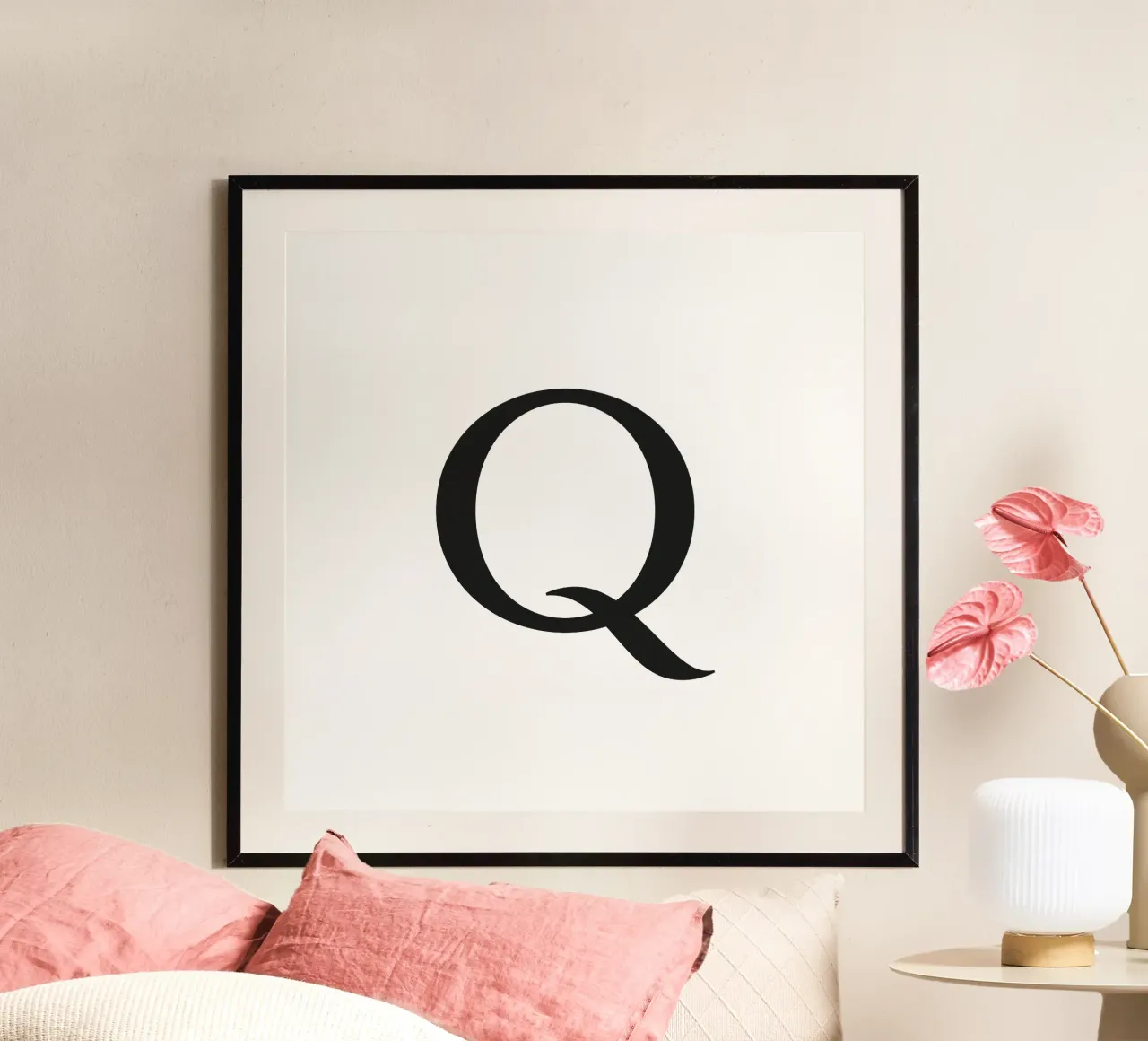 Letter Q hahnemühle by Katja Stehle Design