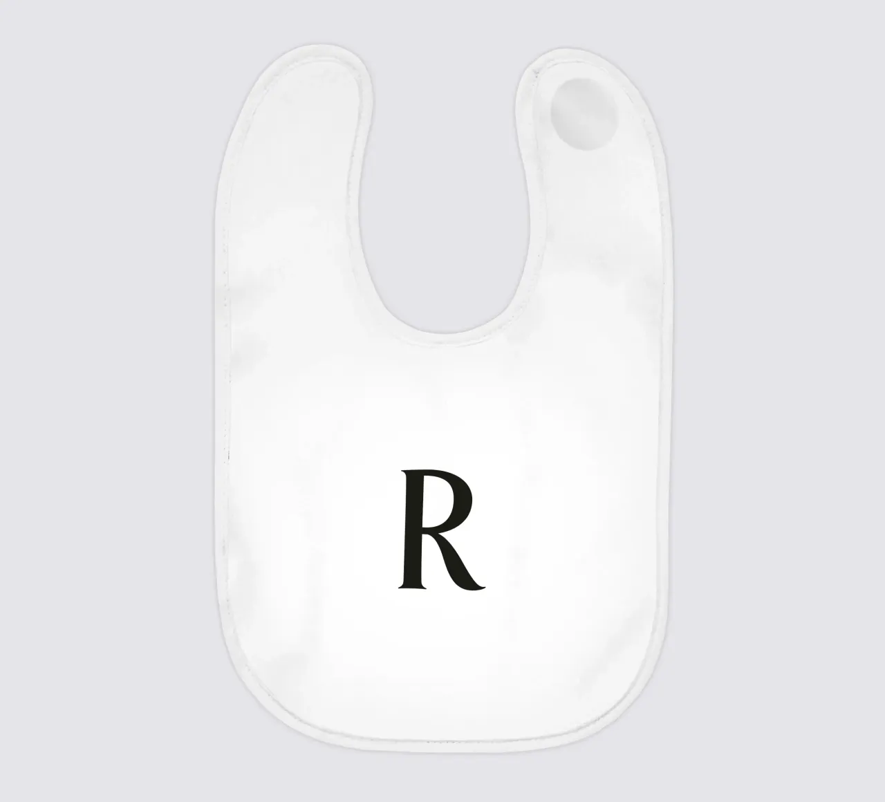 Buchstabe R Babylätzchen von Katja Stehle Design