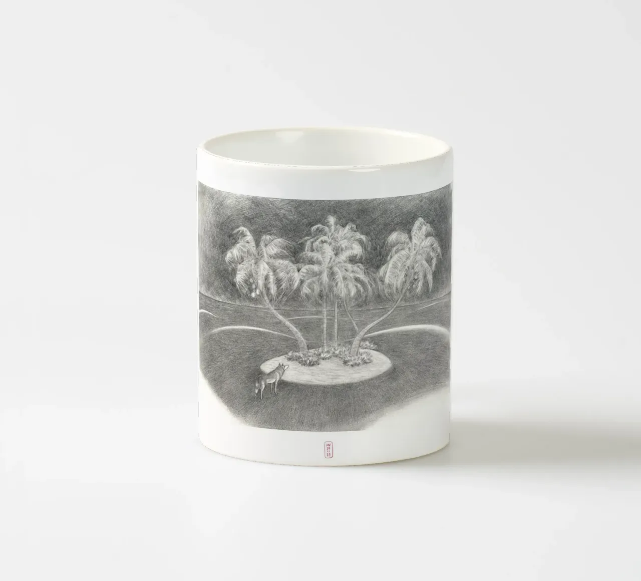 Serpent's island tazza in ceramica da Humphrey VIDAL