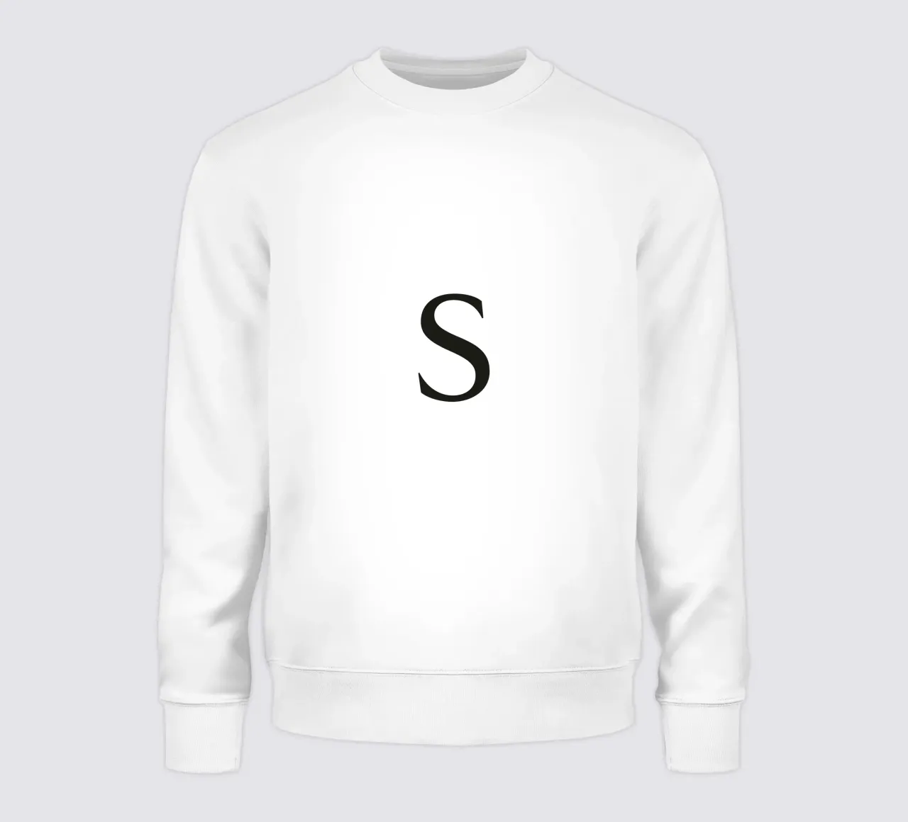 Lettera S felpa da Katja Stehle Design
