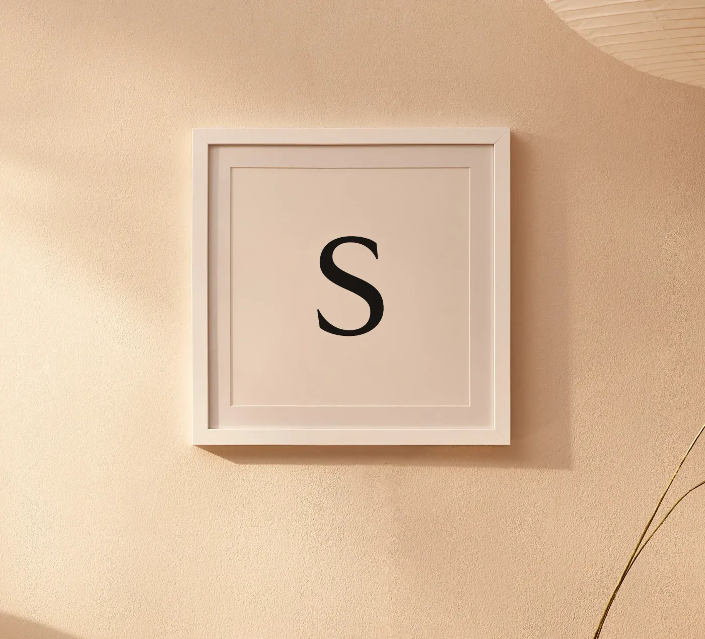 Lettera S poster da Katja Stehle Design