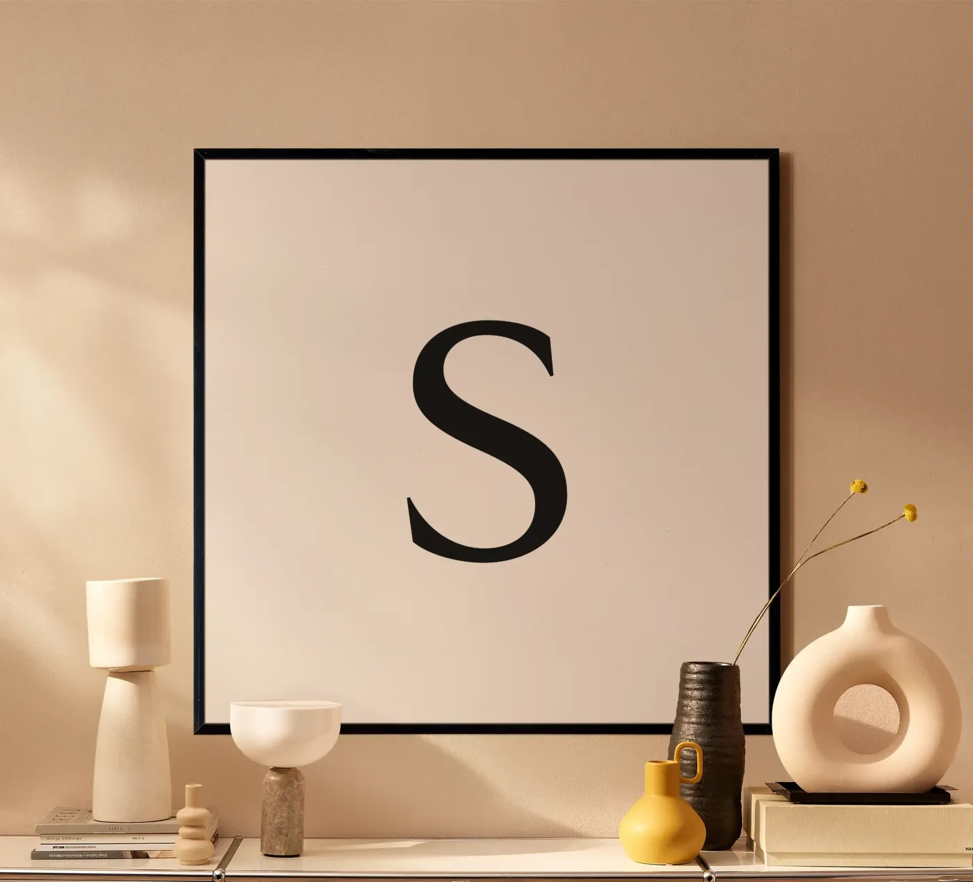 Lettera S poster da Katja Stehle Design