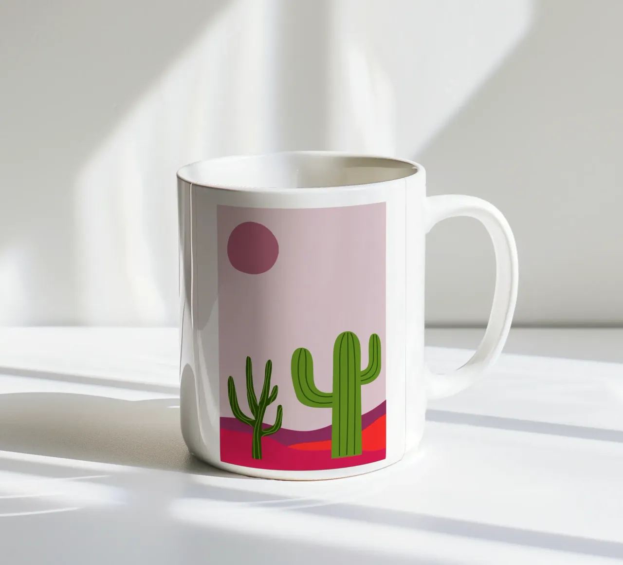 Desert rosé tazza in ceramica da Idées & Création