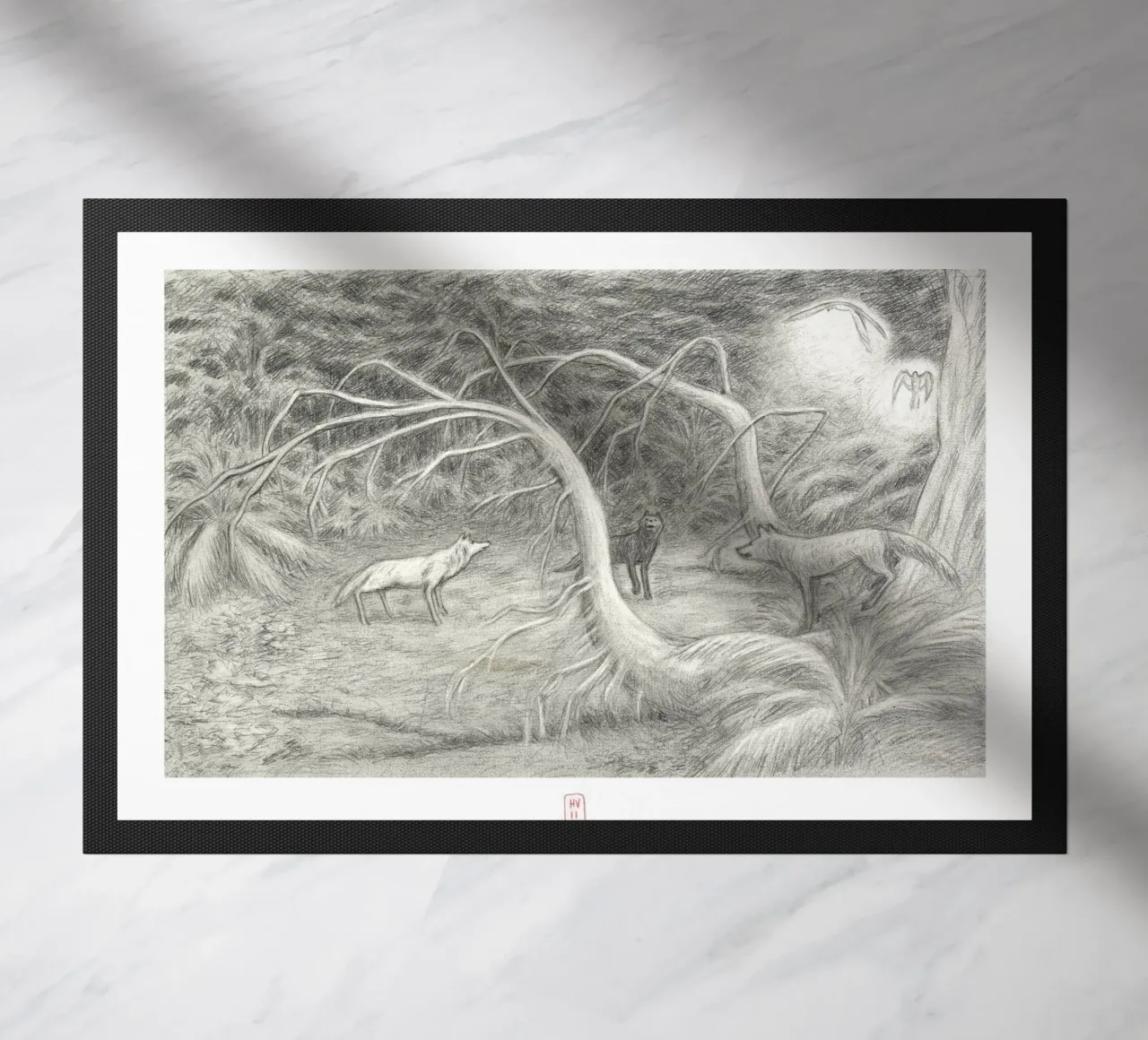 The wolf from uncle zerbino da Humphrey VIDAL