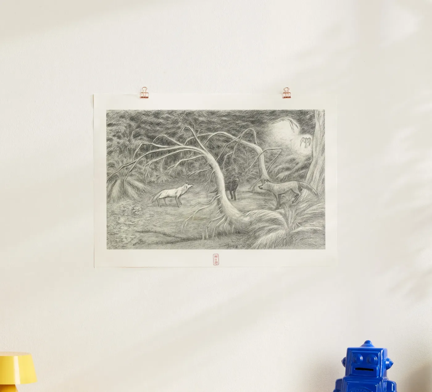 The wolf from uncle poster da Humphrey VIDAL