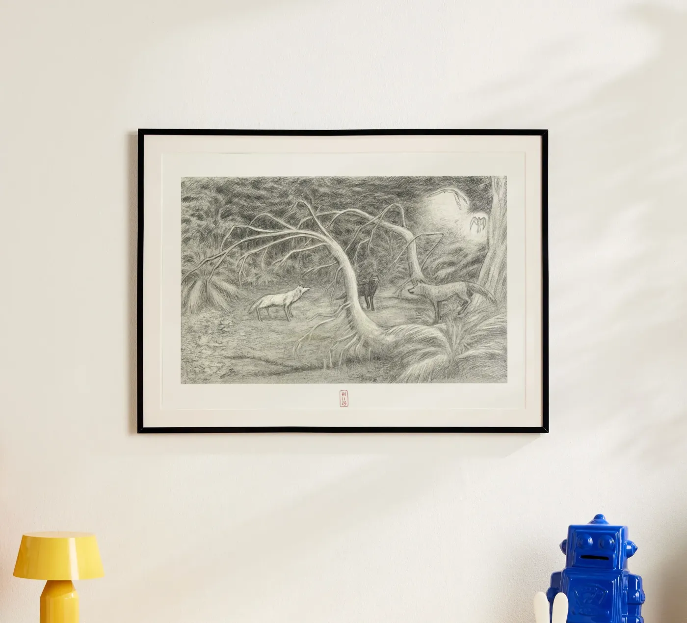 The wolf from uncle poster da Humphrey VIDAL