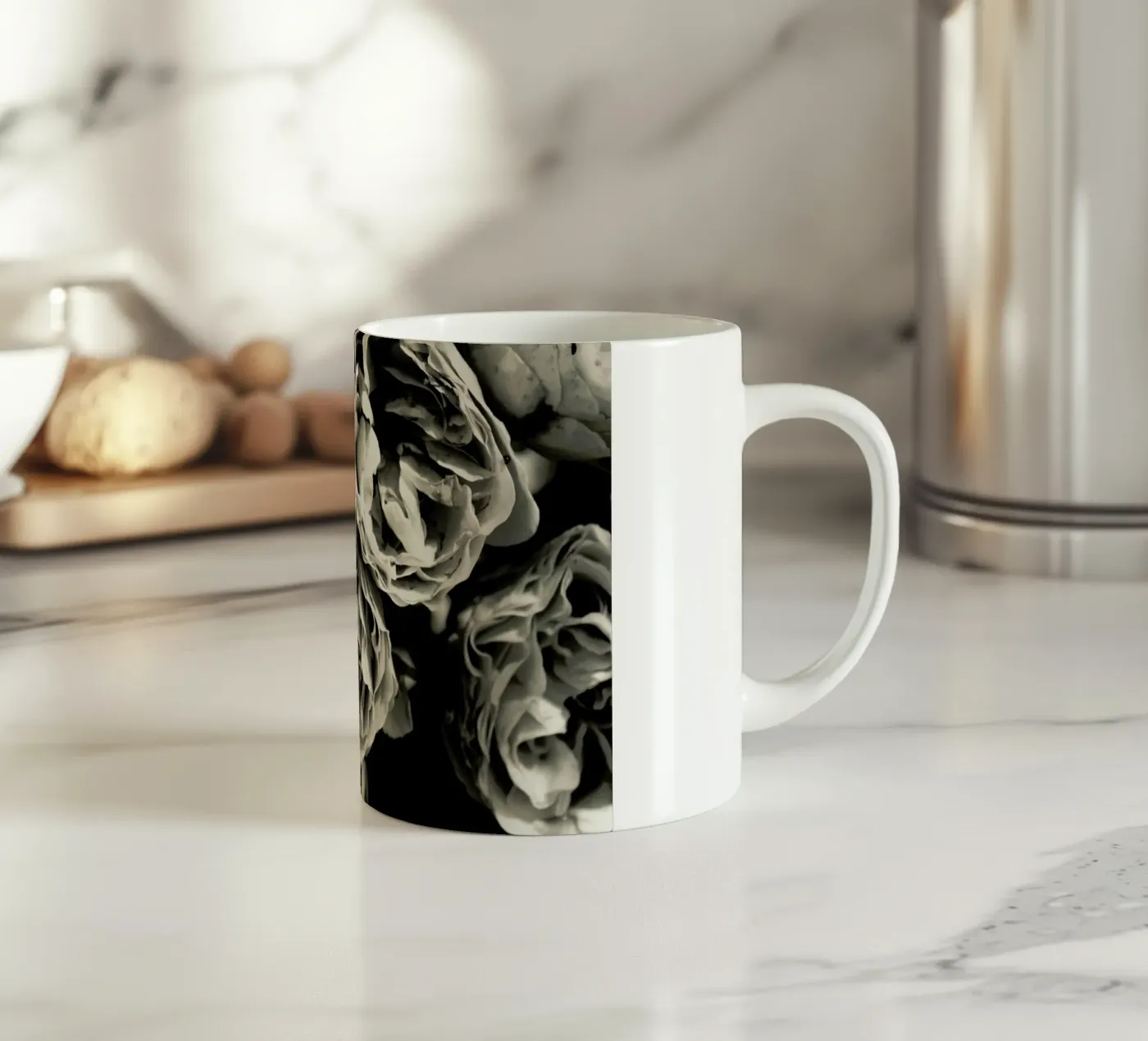 Petals ceramic mug by Victoria Frost