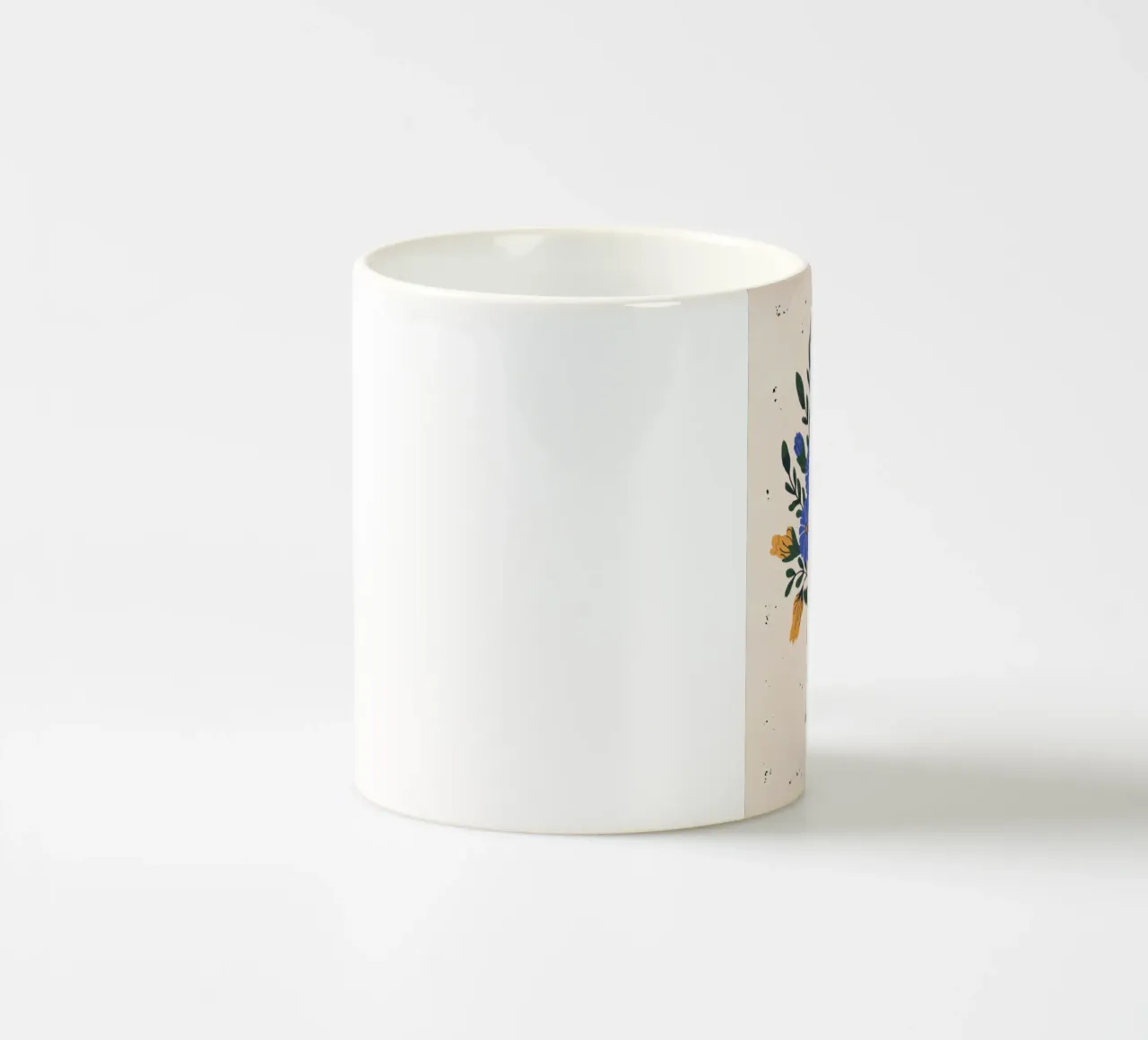 Bouquet di fiori tazza in ceramica da logic