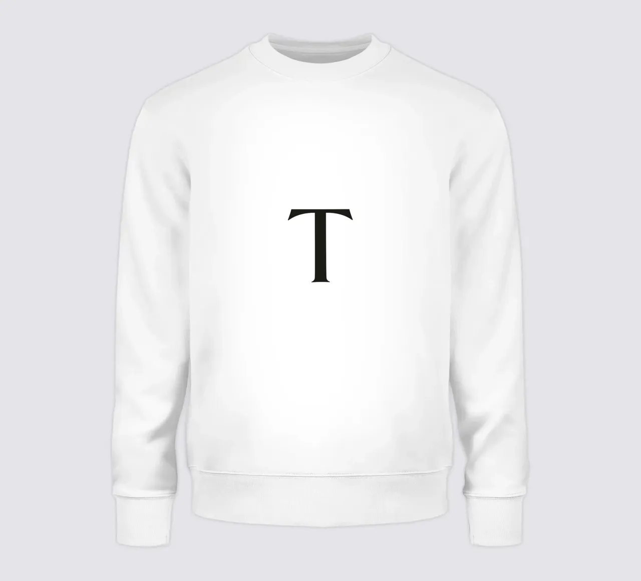 Lettera T felpa da Katja Stehle Design