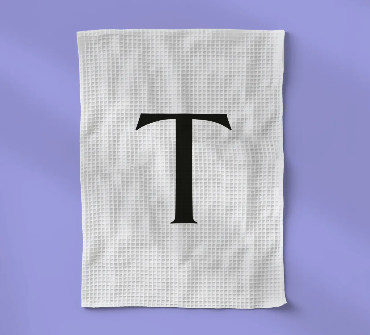 Buchstabe T Geschirrtuch von Katja Stehle Design