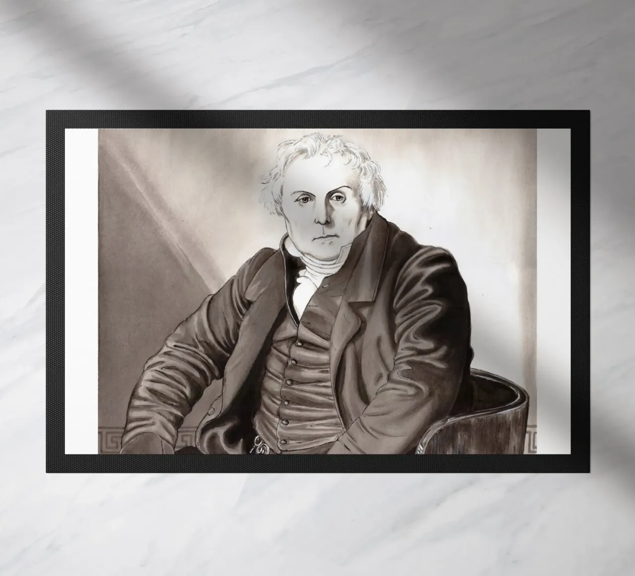 Mr Bertin d'après J.A.D. INGRES zerbino da Humphrey VIDAL