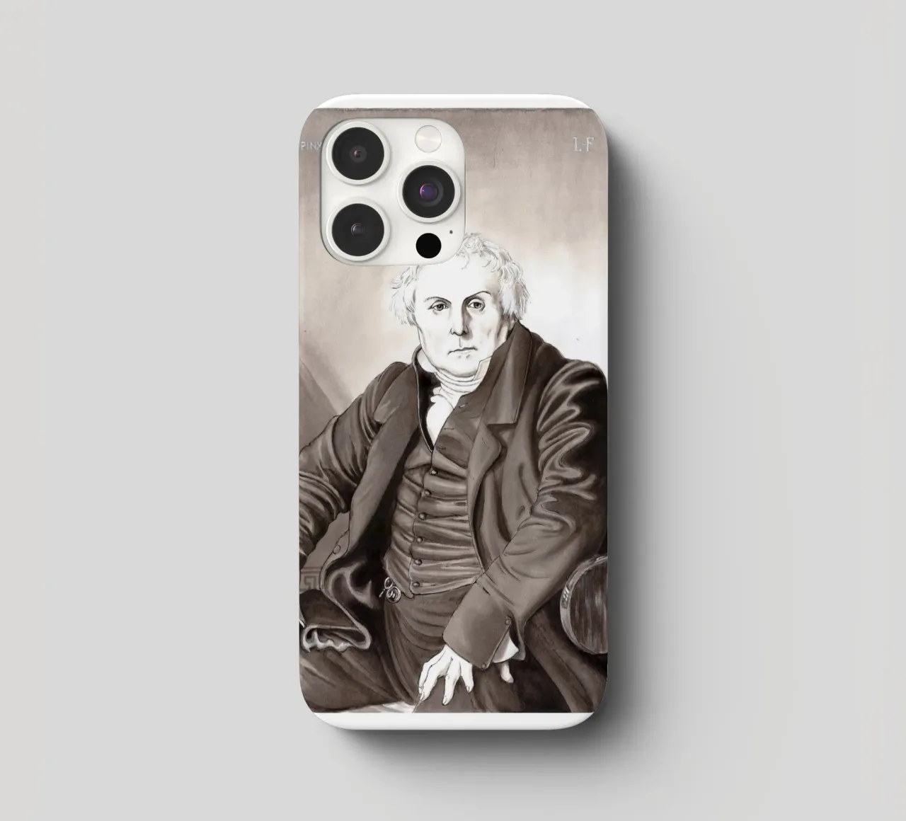 Mr Bertin d'après J.A.D. INGRES cover iphone da Humphrey VIDAL