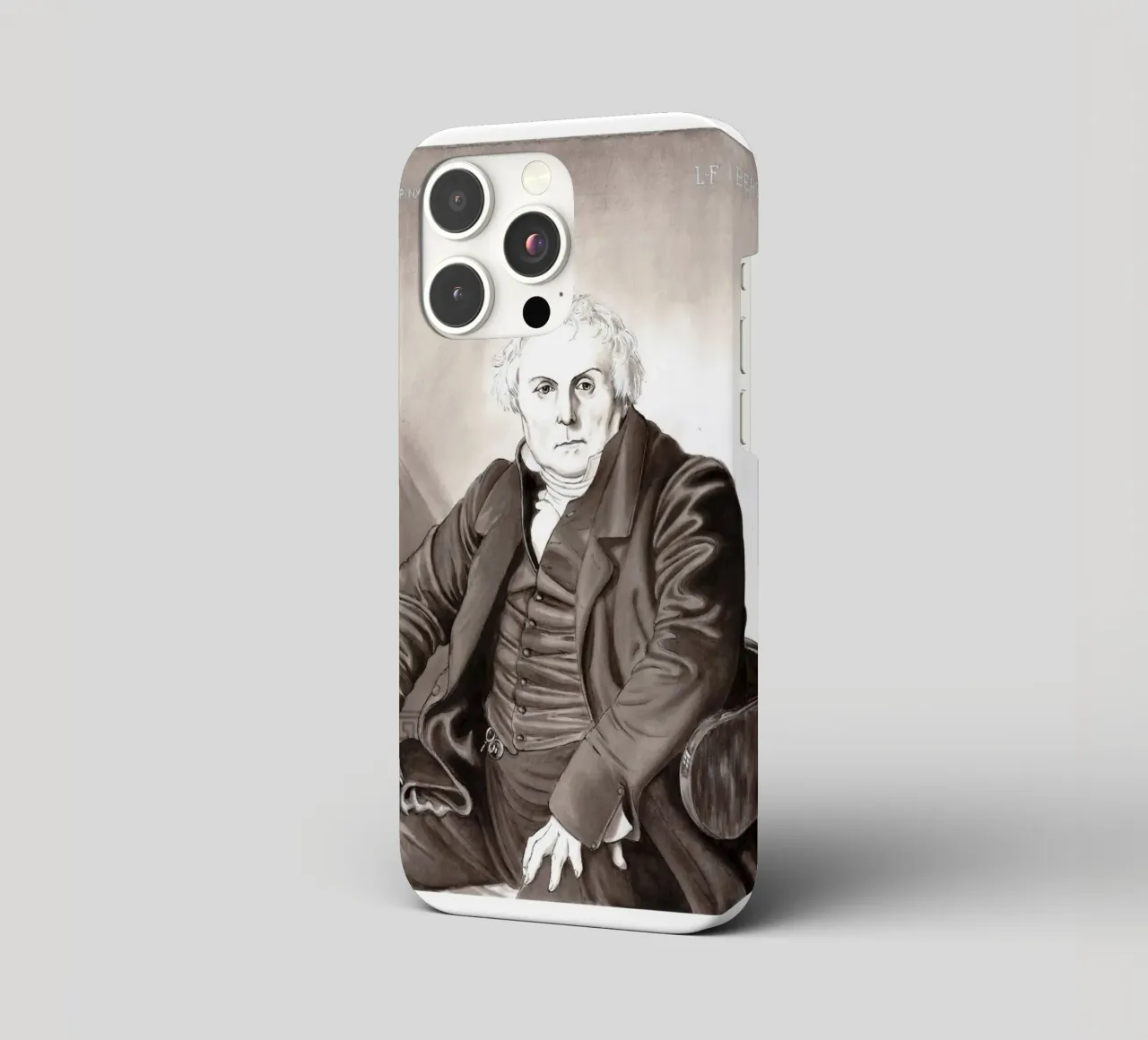 Mr Bertin d'après J.A.D. INGRES cover iphone da Humphrey VIDAL