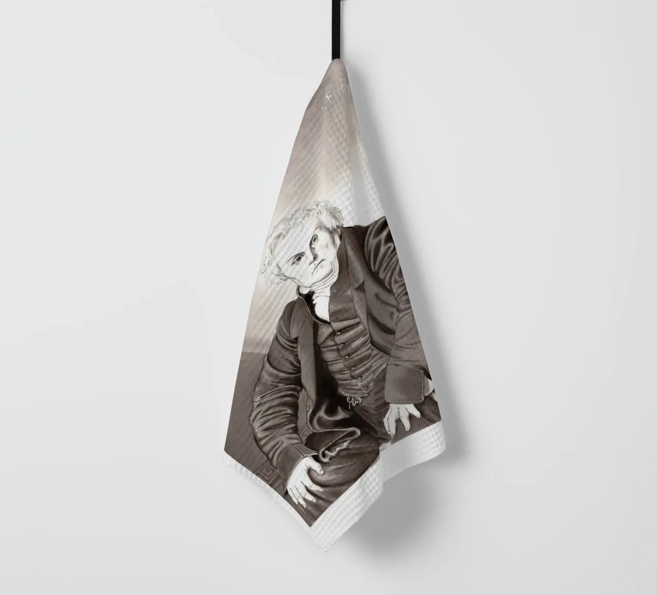 Mr Bertin d'après J.A.D. INGRES canovaccio da cucina da Humphrey VIDAL