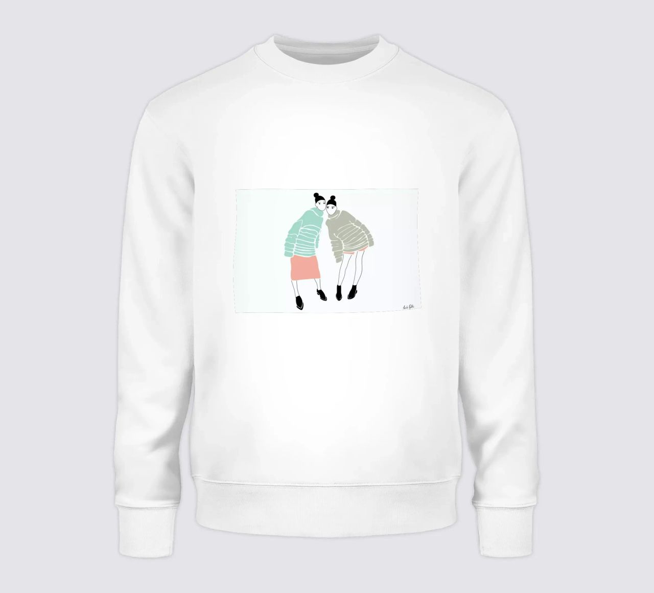 Besties sudadera de Linda Gobeta