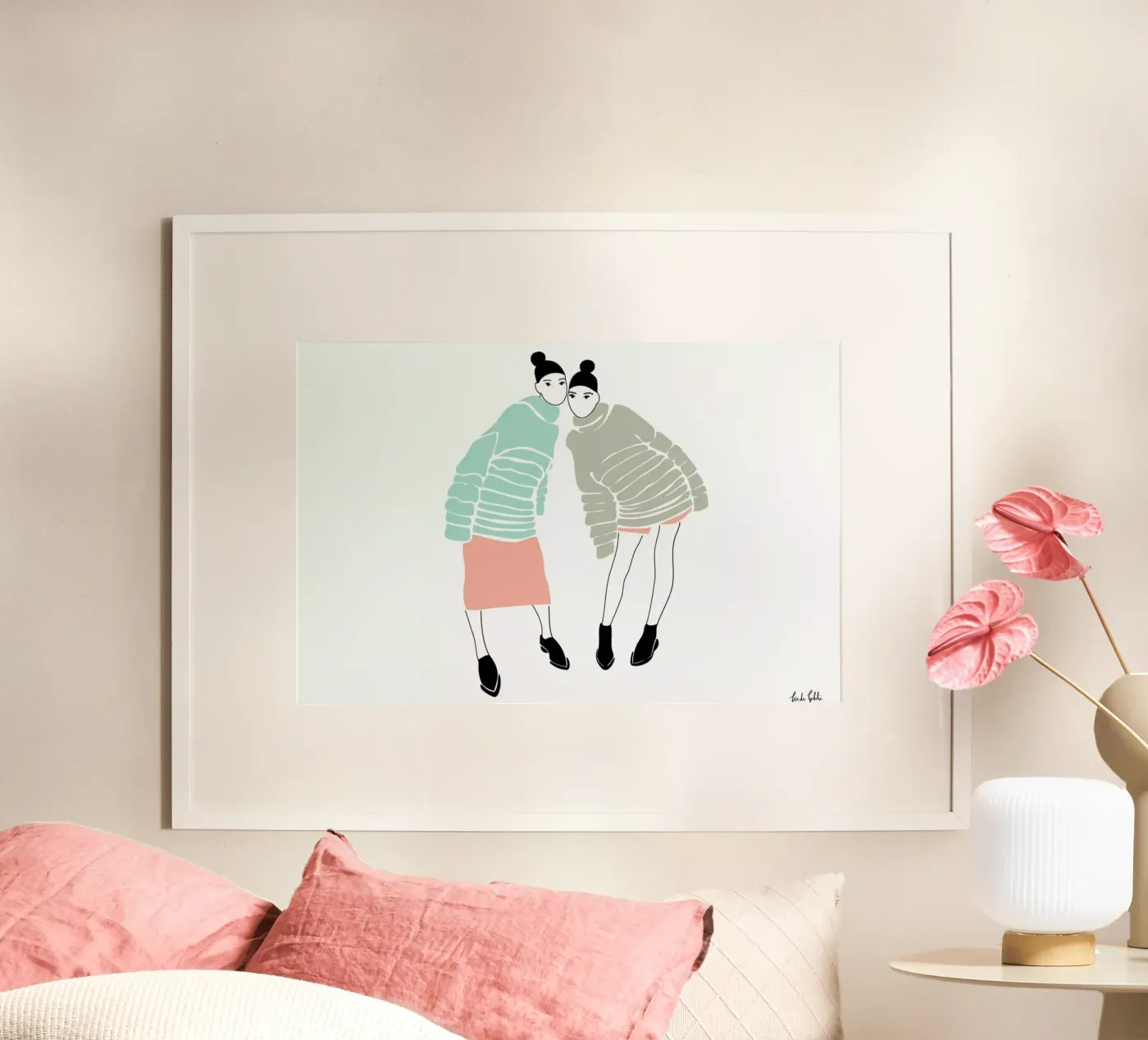 Besties poster da Linda Gobeta