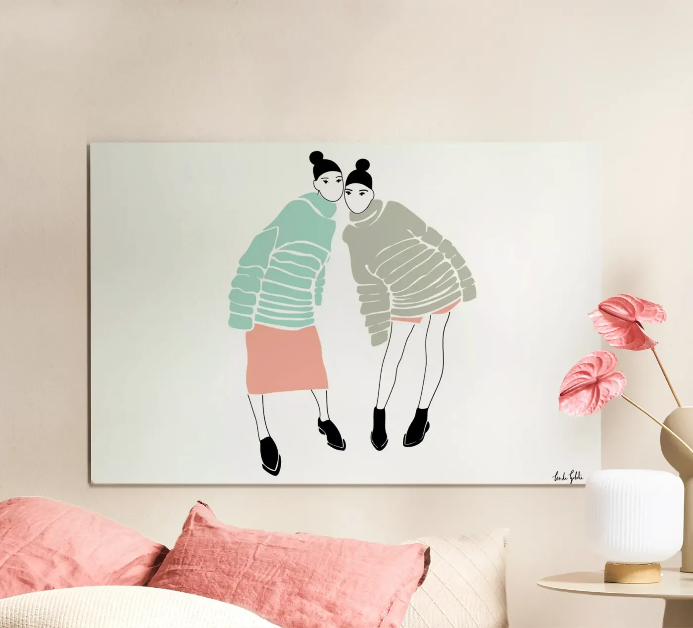 Besties poster da Linda Gobeta