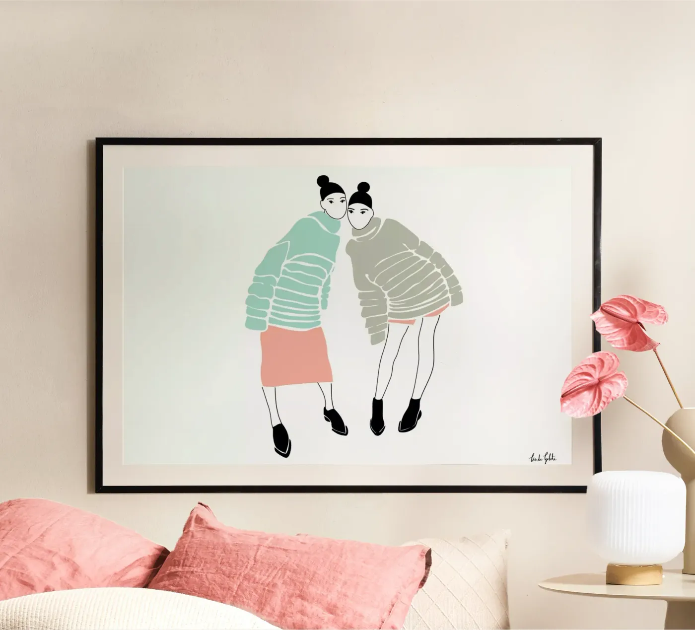 Besties poster da Linda Gobeta