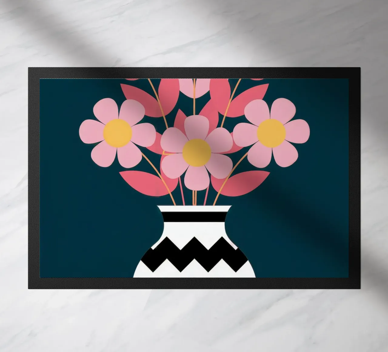 Fiori in vaso zerbino da logic