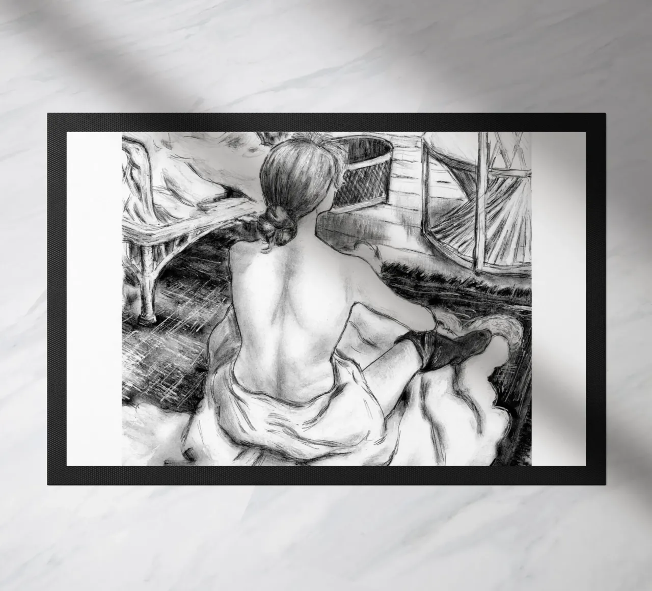 Dos, d'après Toulouse Lautrec zerbino da Humphrey VIDAL