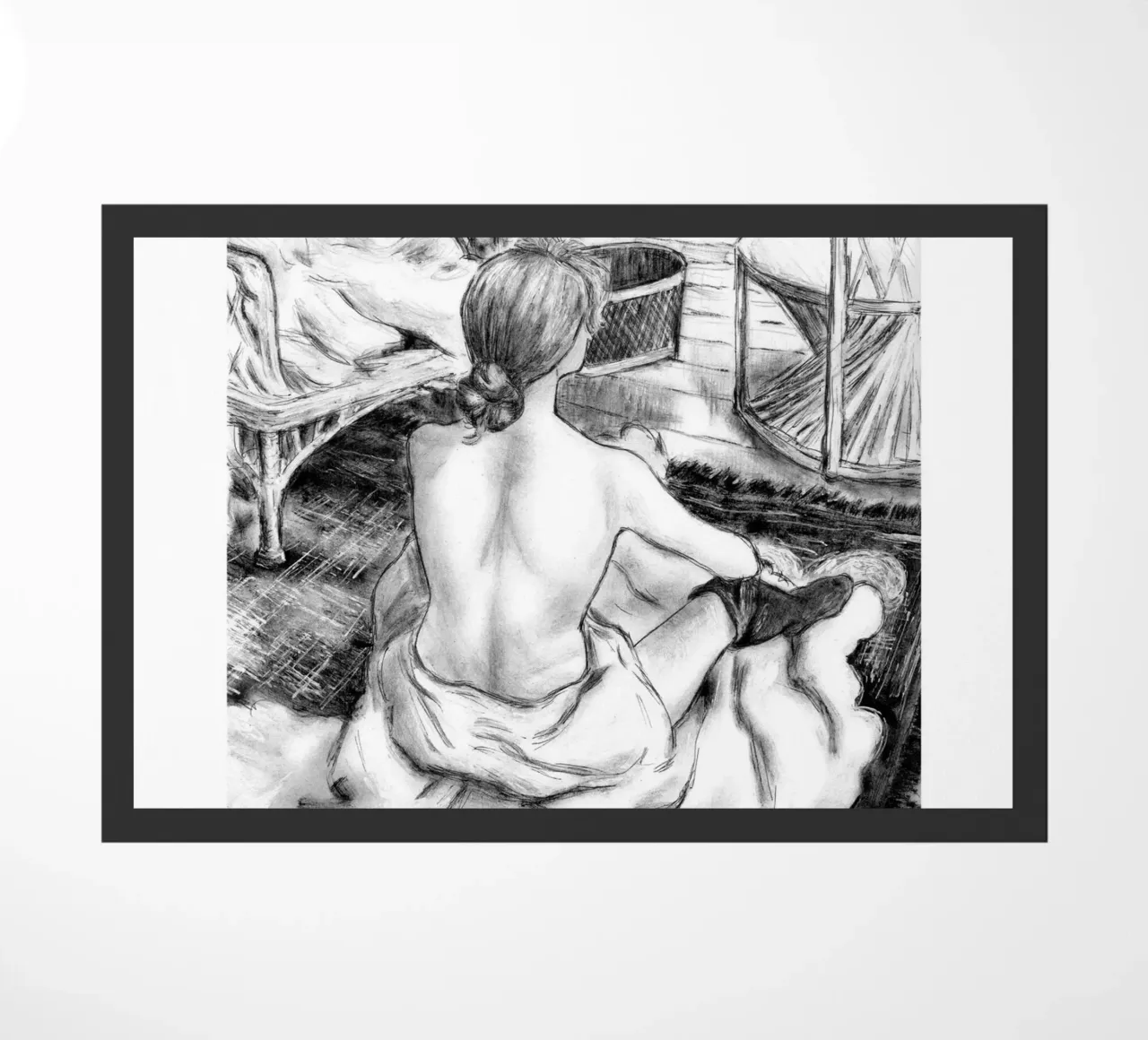 Dos, d'après Toulouse Lautrec zerbino da Humphrey VIDAL