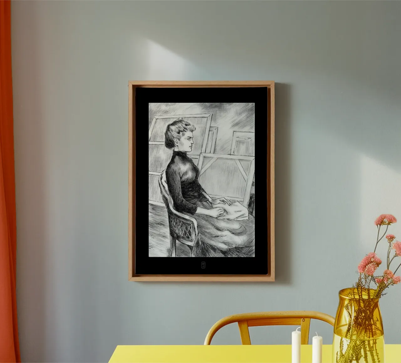 D'après Lautrec tela con Cornice a cassetta da Humphrey VIDAL
