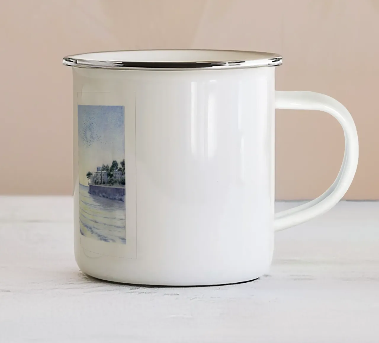 Cassis Dream tazza in smalto da Humphrey VIDAL