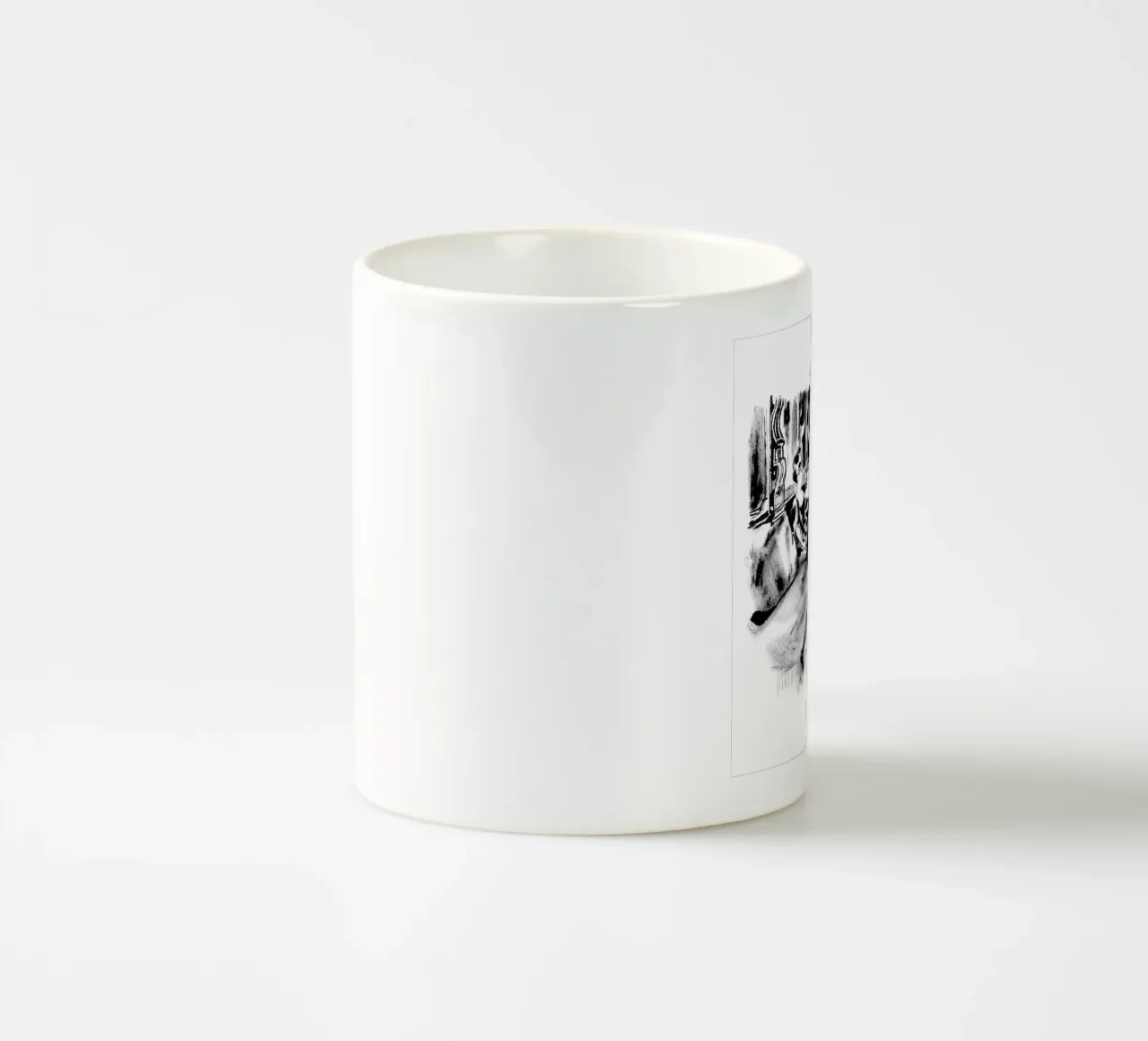 D'après Lautrec tazza in ceramica da Humphrey VIDAL