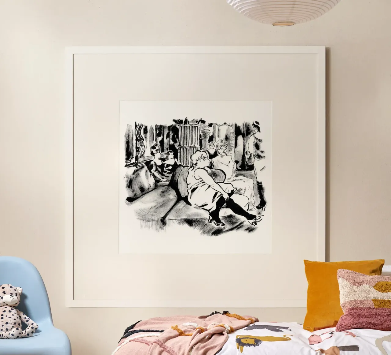 D'après Lautrec carta hahnemühle da Humphrey VIDAL