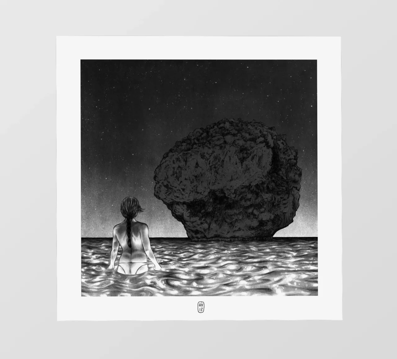 Rock island pellicola backlit da Humphrey VIDAL