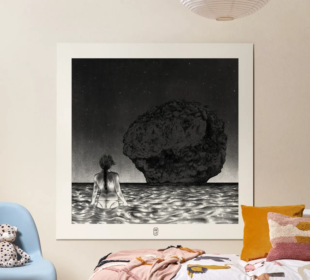 Rock island hahnemühle by Humphrey VIDAL