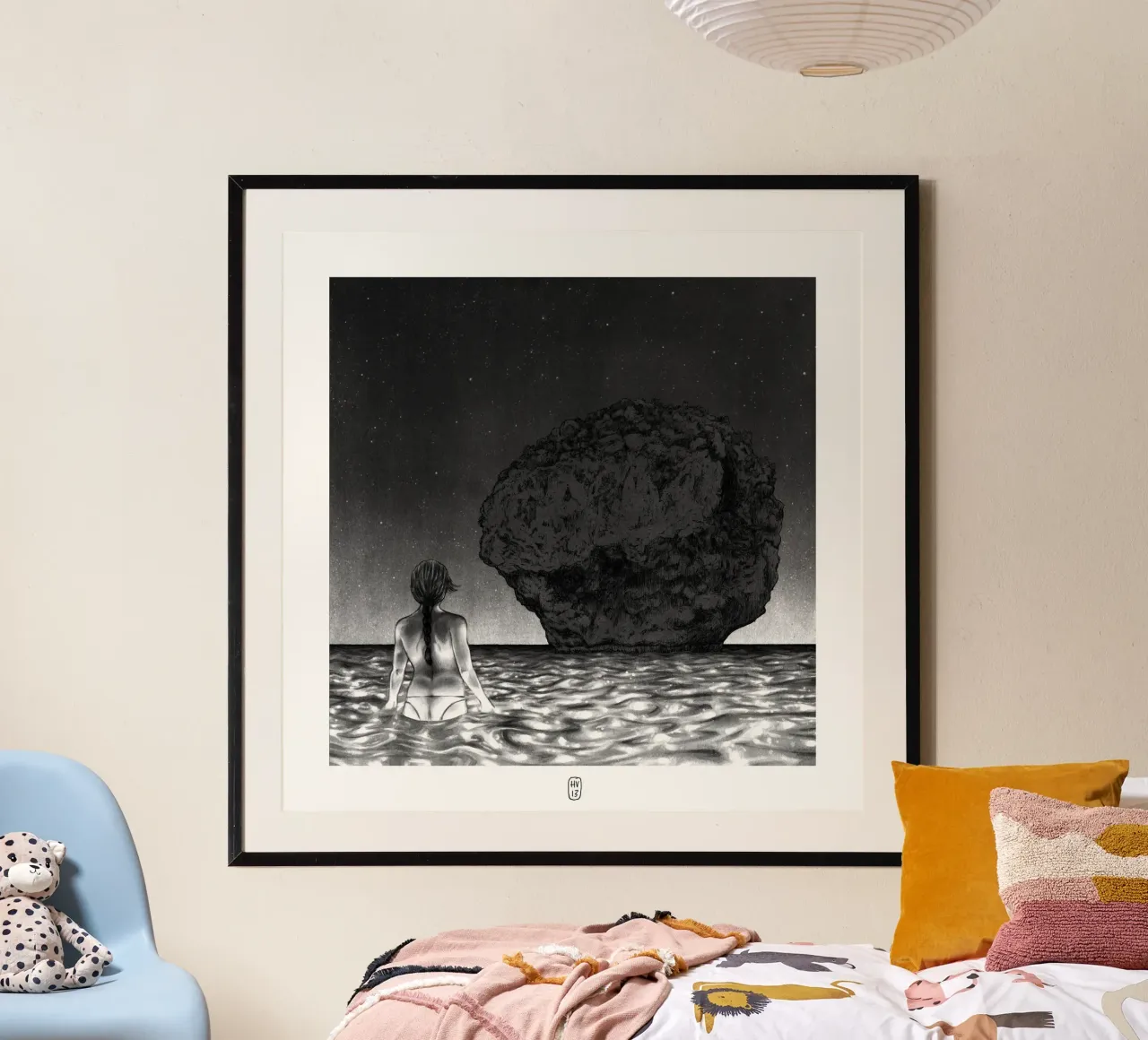 Rock island hahnemühle by Humphrey VIDAL