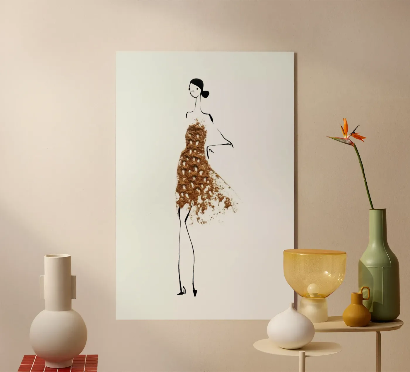 Cinnamon Acryl-Glas von Gretchen Roehrs