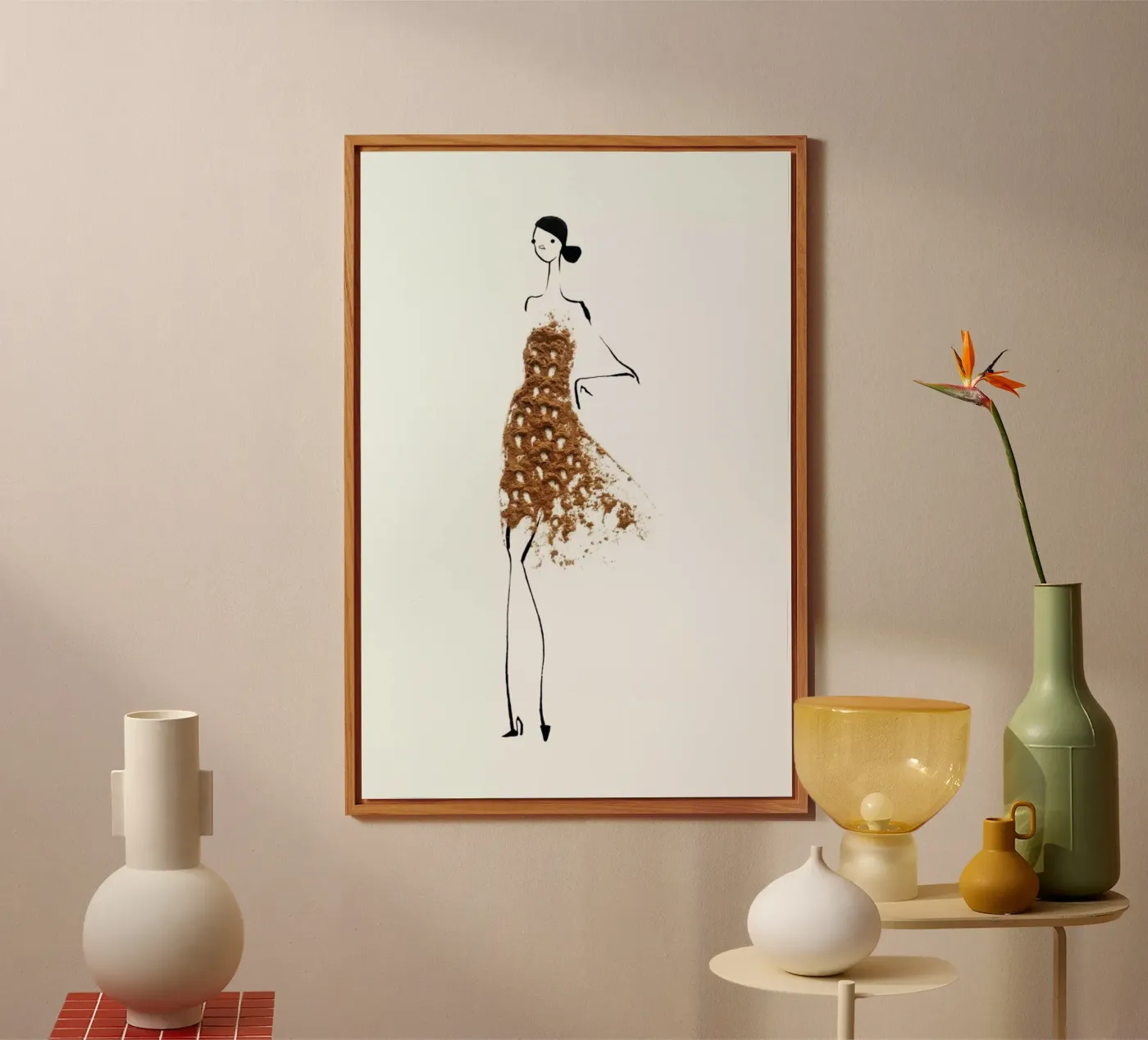 Cinnamon forex plate by Gretchen Roehrs