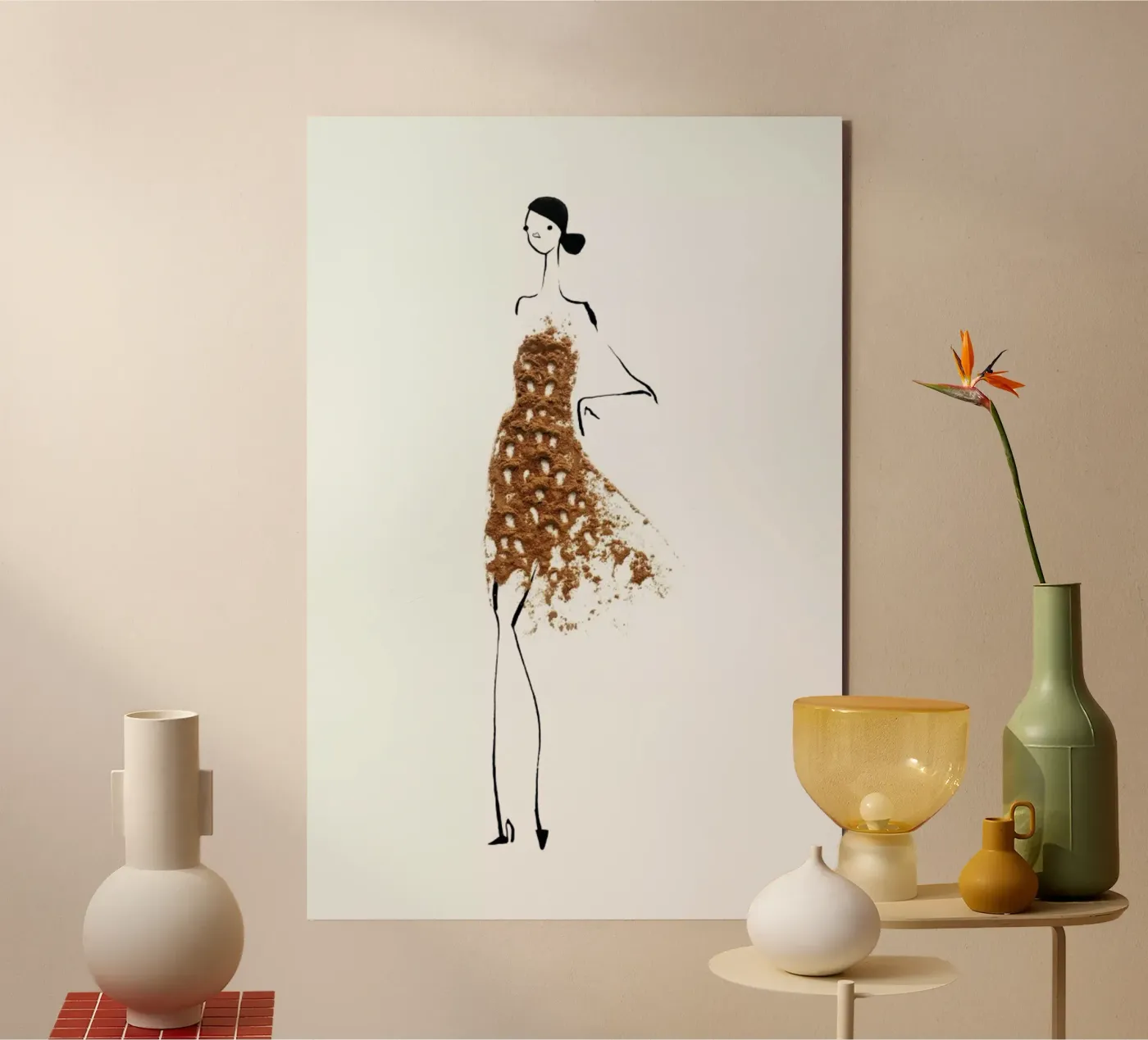 Cinnamon forex plate by Gretchen Roehrs