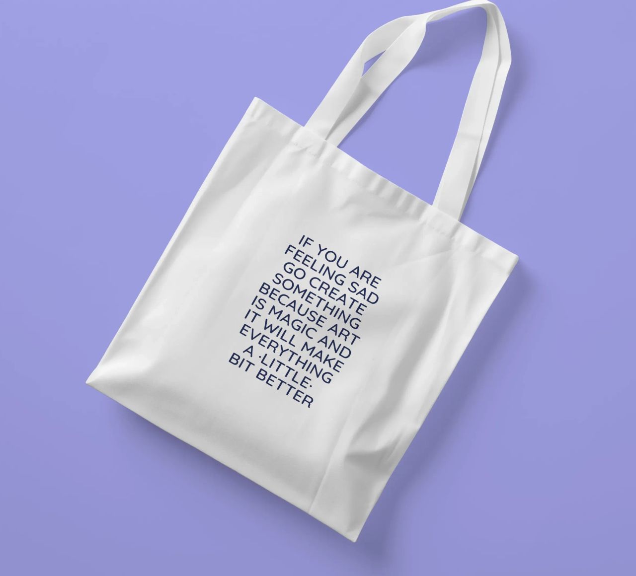 Create Some Art borsa in juta da Magnific