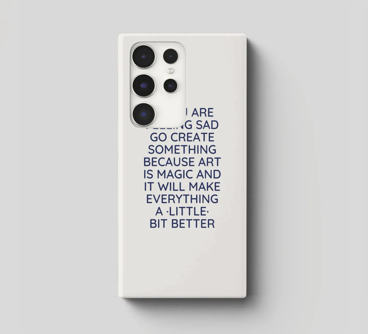 Create Some Art cover samsung da Magnific