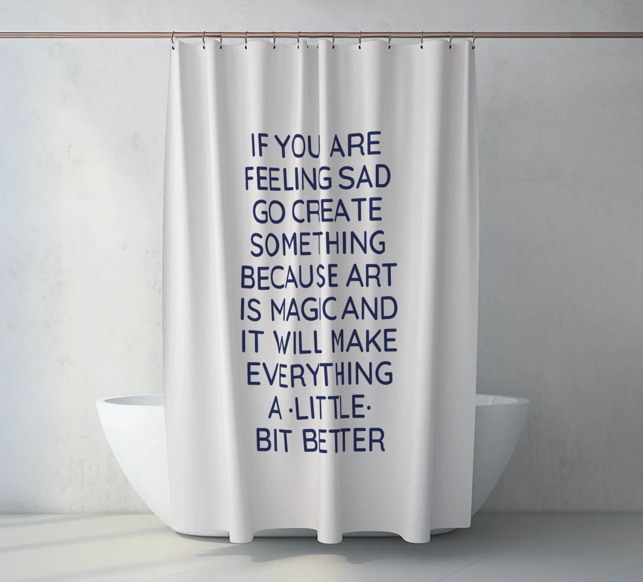 Create Some Art tenda da doccia da Magnific
