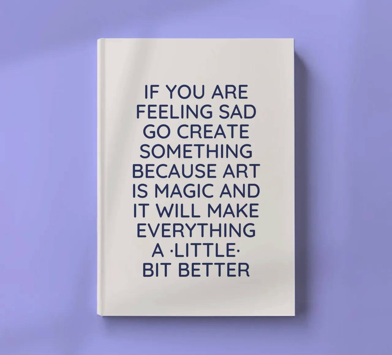 Create Some Art notebook by Magnific