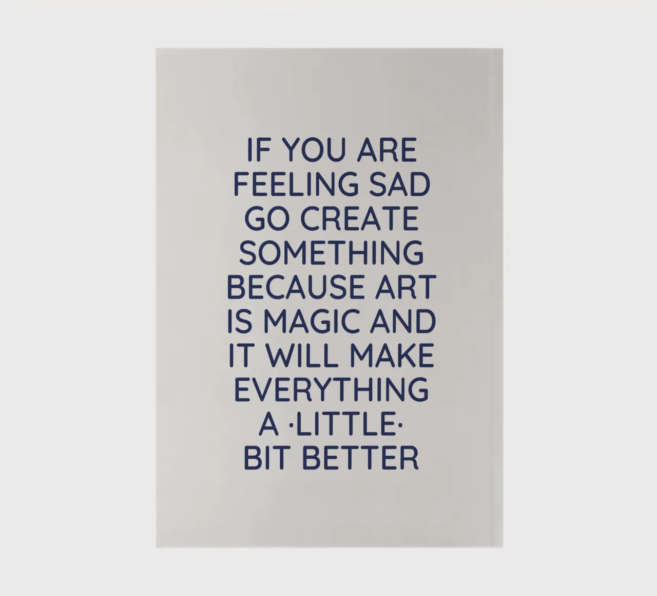 Create Some Art notebook by Magnific