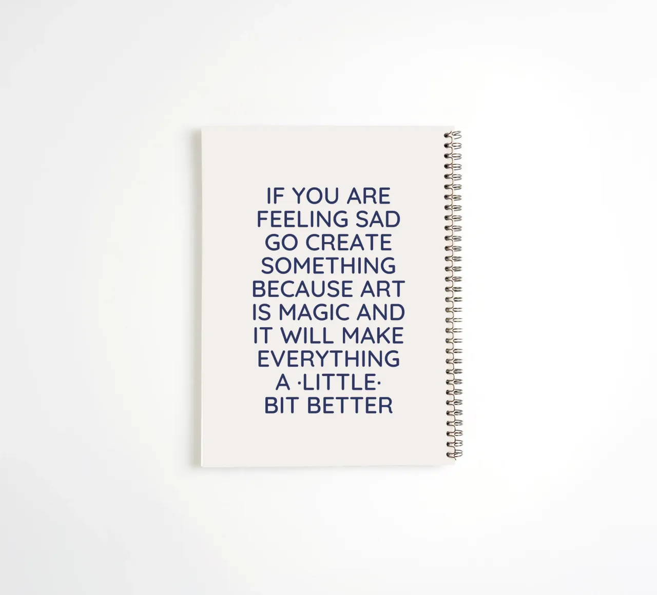 Create Some Art diario ad anelli da Magnific