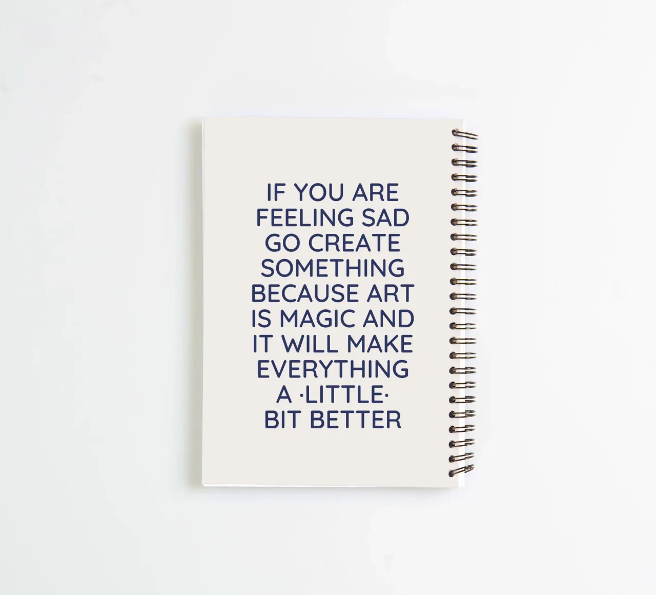 Create Some Art diario ad anelli da Magnific