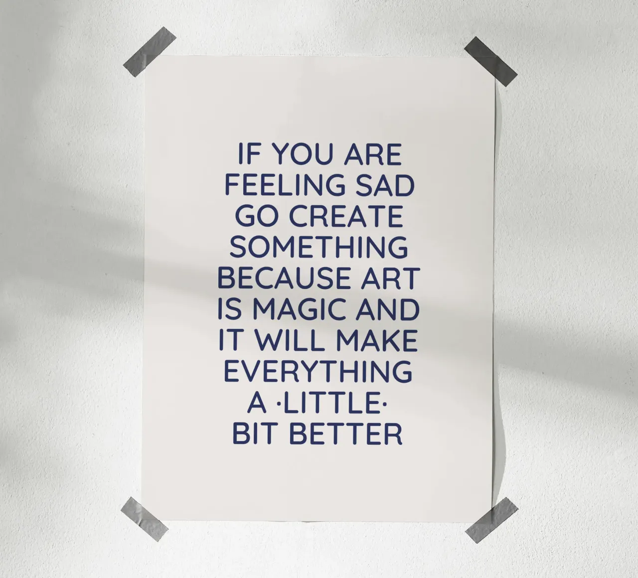 Create Some Art poster da Magnific