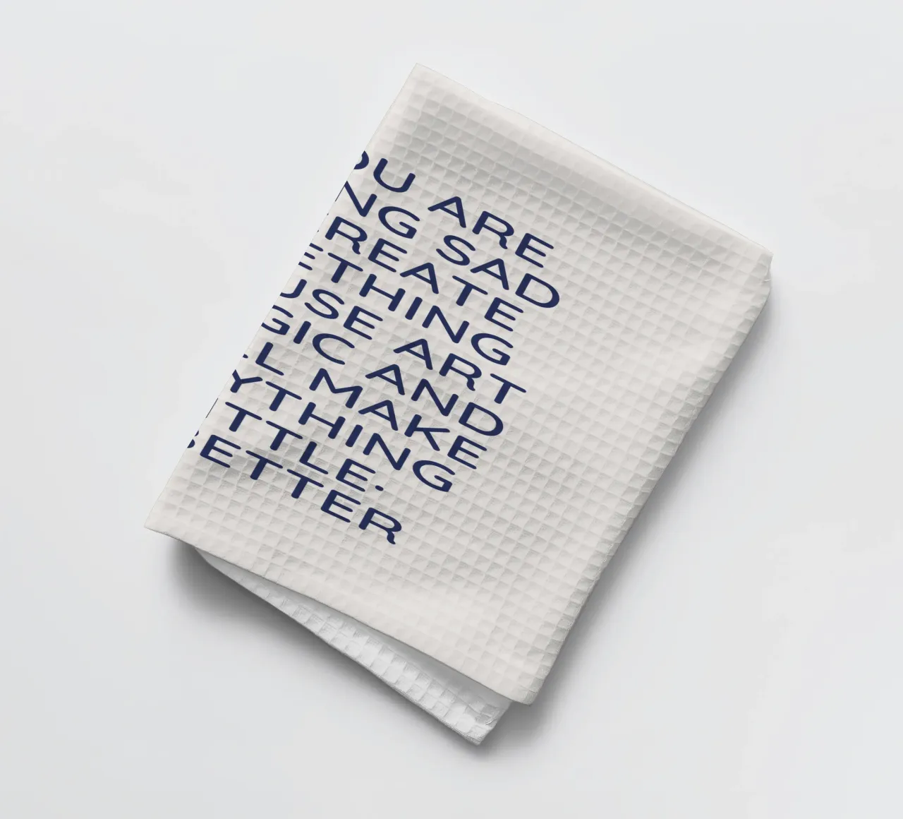 Create Some Art theedoek van Magnific
